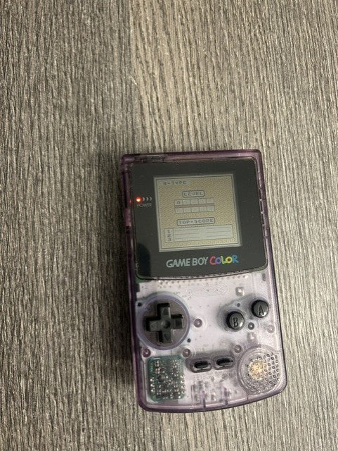 Game Boy Color – Atomic Purple (Tested Working) with Game